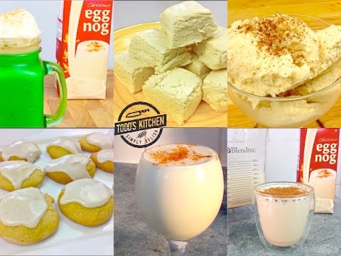Best Eggnog Recipes - How to make Eggnog, fudge,...