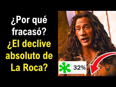 Fracaso de Moana pone en la cuerda floja a Dwayne Johnson, ¿Por qué el copia y pega no funciono?