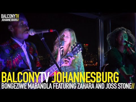 BONGEZIWE MABANDLA FEATURING ZAHARA AND JOSS STONE - ISIZATHU (BalconyTV)