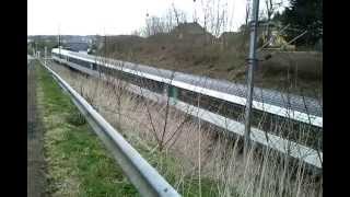 preview picture of video 'French SNCF Sybic loco series 26000 with Lorazur train Luxembourg - Nice (2013-04-13)'