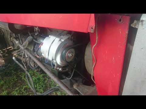 New alternator for Massey Ferguson 250 tractor