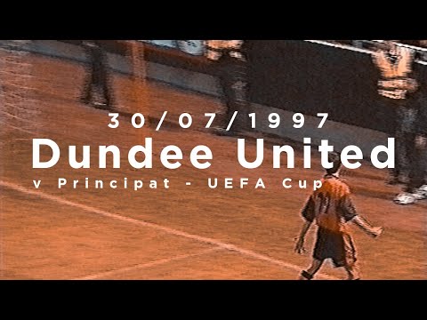 Dundee United v Principat - 30/07/97 - UEFA Cup