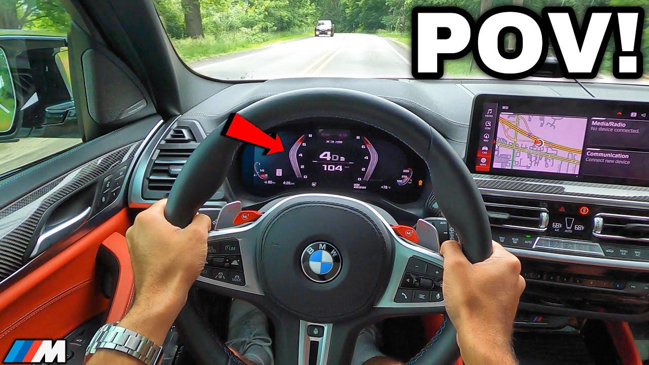 What It's Like To Drive A 2022 BMW X3M Competition FAST ...