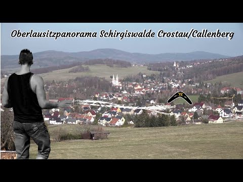 Oberlausitzpanorama Kirchturmblick Schirgiswalde/Crostau - Callenberg