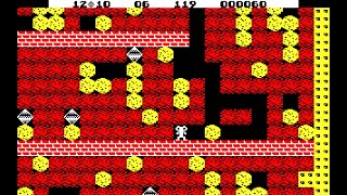 Sharp MZ-800 Game: Boulder Dash (1984)