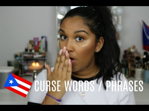 CURSE LIKE A PUERTO RICAN | SPANISH BAD WORDS & PHRASES | Natalia Garcia
