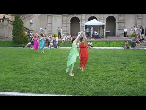 2023 08 06 Roaring 20's Lawn Party Crane Estate Modern, Dance by Isadora performance