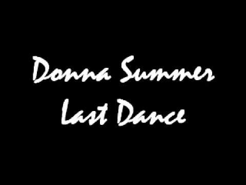 Donna Summer Last Dance