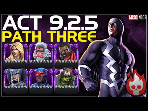 SCOURGE Path in MCOC Act 9.2.5: How to Defeat the Blackbolt Boss!