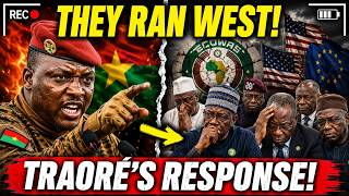 🔥 Ibrahim Traoré SILENCES ECOWAS Leaders After They Run to the West for Help!