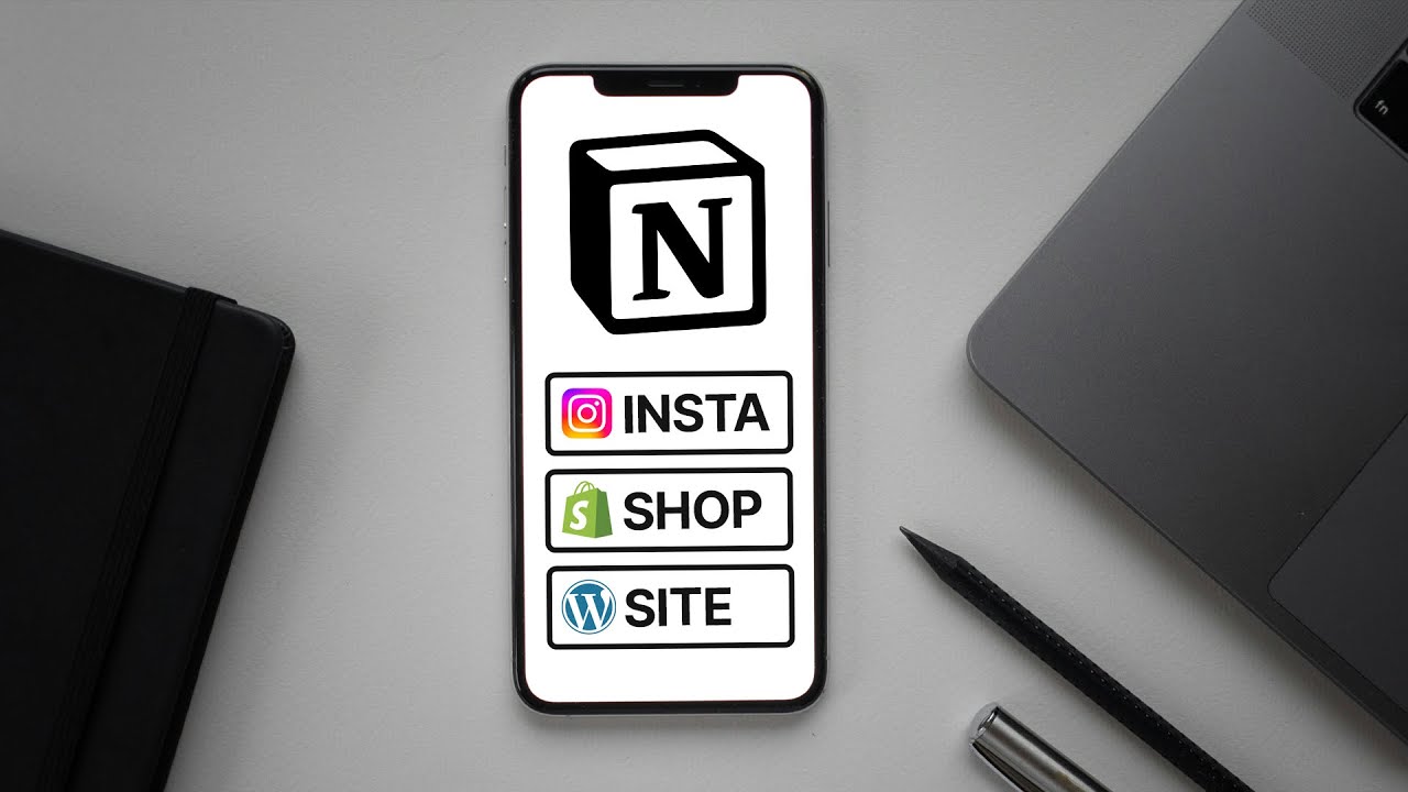 Notion Link In Bio for Creators (Notion Build Tutorial)