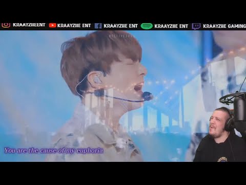 BTS JUNGKOOK - EUPHORIA LIVE PERFORMANCE Reaction