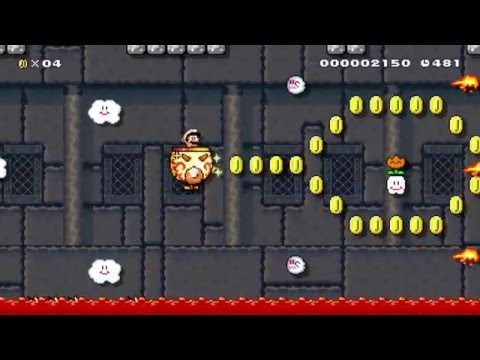 Super Mario Shooter - Updated by Slimane - Super Mario Maker - No Commentary 1AD