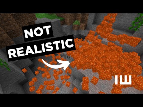 Infinity World - Satisfying Non Realistic Lava In Minecraft