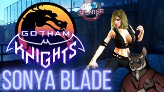 Batgirl x Sonya Blade Mortal Kombat Mod  Gotham Knights