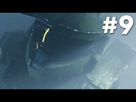 HALO INFINITE Campaign Gameplay Walkthrough Part 9 - THE COMMAND SPIRE