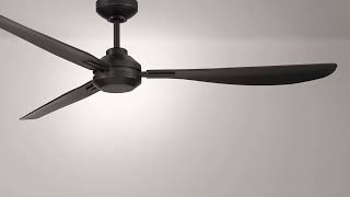 1_Watch A Video About the Casa Vieja Sol Matte Black Ceiling Fan with Remote