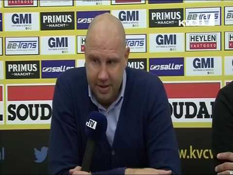 KVC Westerlo - Beerschot Wilrijk 1-2: persbabbel (kvcTV - 29/09/18)