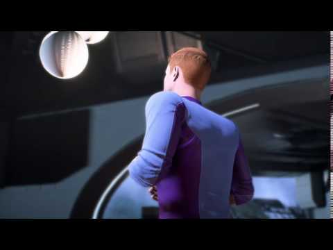 Mass Effect Andromeda: Male Ryder dancing