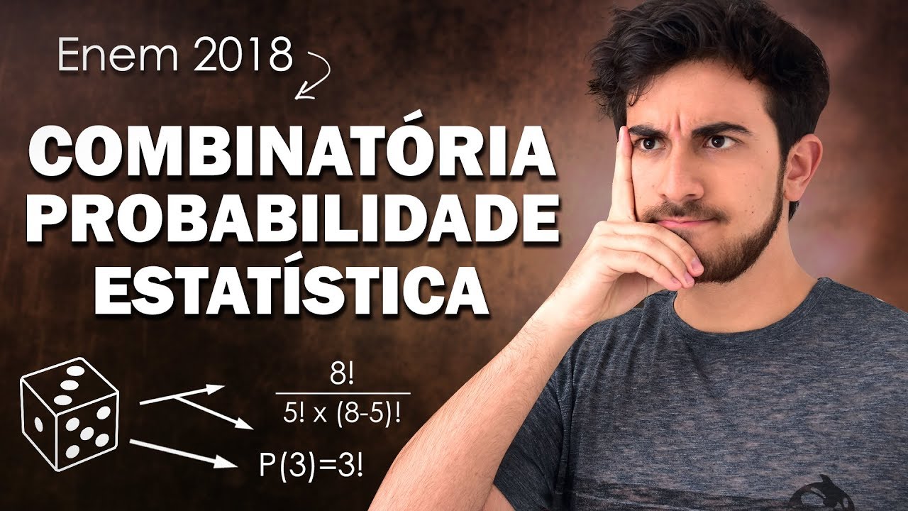 REVISÃO DE MATEMÁTICA ENEM: Probabilidade + Análise Combinatória + Estatística