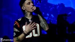 Black Veil Brides - Love Isn't Always Fair & In the End (O2 Academy Brixton, London) 4/10/14