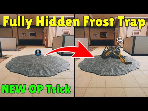 Game Breaking FULLY HIDDEN Frost Trap Trick - Rainbow Six Siege