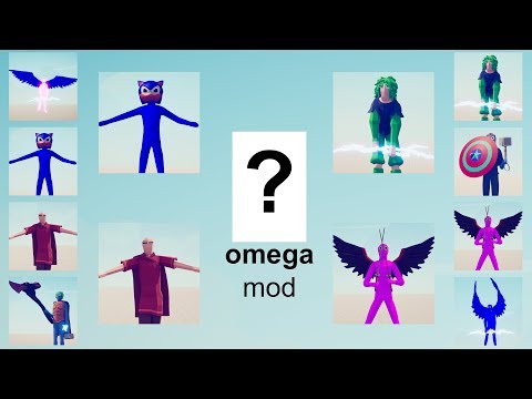 ALL OMEGA MOD UNITS TOURNAMENT - Totally Accurate Battle Simulator TABS