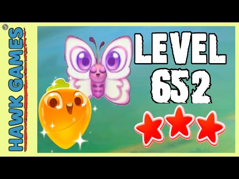 Farm Heroes Super Saga Level 652 Hard - 3 Stars Walkthrough, No Boosters