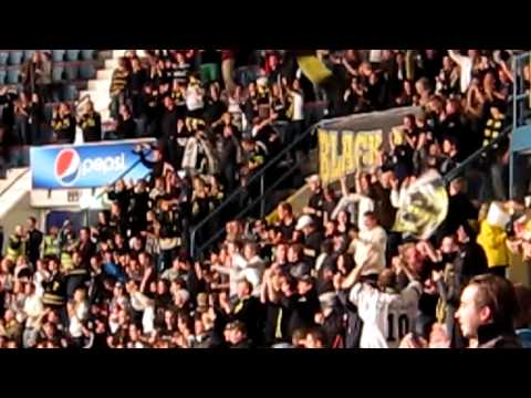 AIK Crowd Cheers After Scoring a Goal