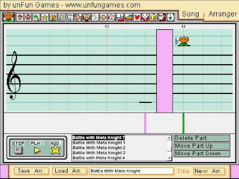 Mario Paint: Battle With Meta Knight - Kirby Superstar