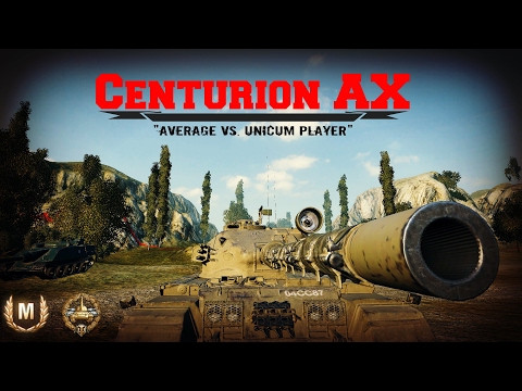World of Tanks | Centurion AX - "Average vs. Unicum player" | Abbey | 1080p