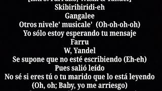 Ojalá - Wisin & Yandel Ft Farruko Letra Oficial