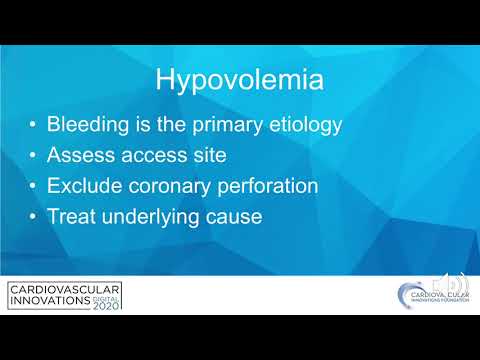 Hypotension in the cath lab algorithm-Evan Shlofmitz, MD