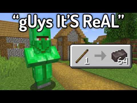 The Most HILARIOUS Fake Minecraft Speedruns...