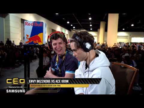 CEO 2019 Melee - Envy | Wizzrobe (Falcon) vs ACE | iBDW (Fox) - Losers Semis