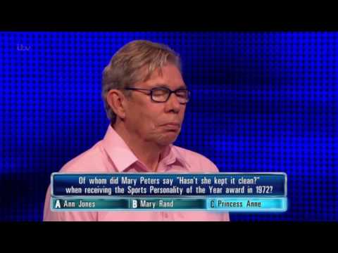 Roy Gets His Princess Anne Question Right - The Chase