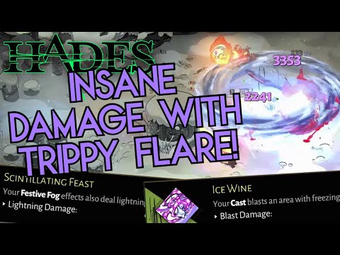 Beowulf with Trippy Flare dealing THOUSANDS of damage at once! /Hades v1.0/