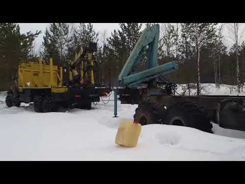 УРАЛ 4320 порвал КРАЗ 255