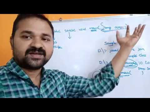 MAIN METHOD EXPLANATION - JAVA PROGRAMMING || main method in java || public static void main()