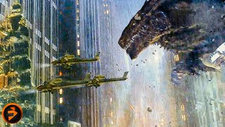 Helicopters vs Godzilla Aerial Chase | GODZILLA (1998)