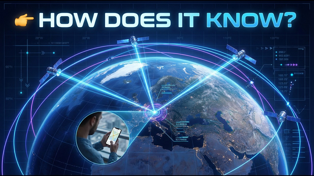 How GPS Knows Your Exact Location (It’s Not Magic)
