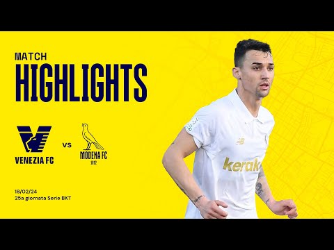 Highlights Serie BKT: Venezia - Modena 2-2