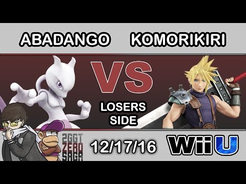 2GGT: ZeRo Saga - LG | Abadango (Mewtwo) Vs. 2GG | Komorikiri (Cloud) Losers Side - Smash Wii U