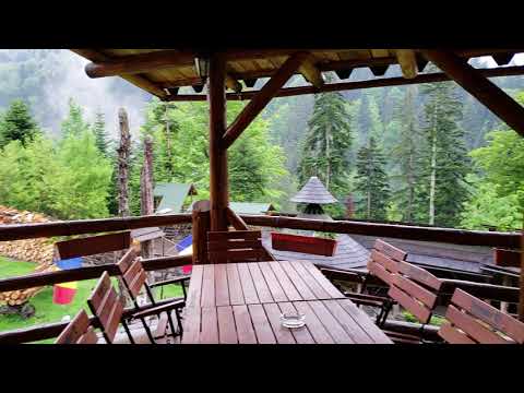 Pensiunea Vanatorul Durau Neamt terrace