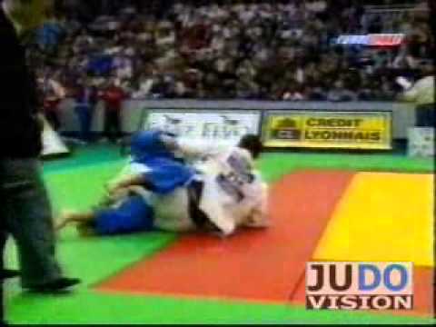JUDO 1999 Tournois de Paris: Ben Sonnemans (NED) - Ghislain Lemaire (FRA)