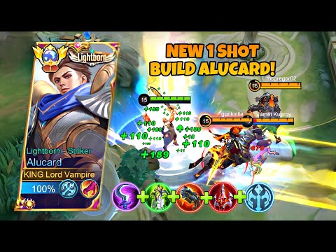 SOLO PLAYER WAJIB TAU BUILD INI! 1 TEBASAN BIKIN MUSUH SEKARAT | BUILD ALUCARD TERSAKIT