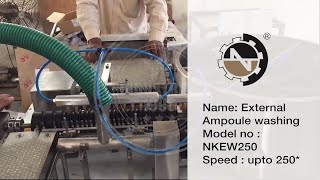 Automatic Ampoule Washing And Drying Machine By N.K. INDUSTRIES