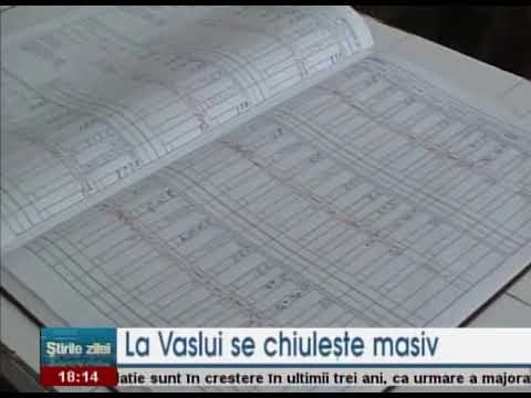 La Vaslui se chiulește masiv