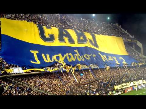 "Boca 1 - 1 Corinthians - Recibimiento en la bombonera (Salida de Boca, fuegos artificiales y la 12)" Barra: La 12 • Club: Boca Juniors • País: Argentina