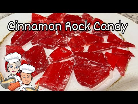 Rock Candy / Cinnamon Rock Candy / How To Make EASY ROCK CANDY